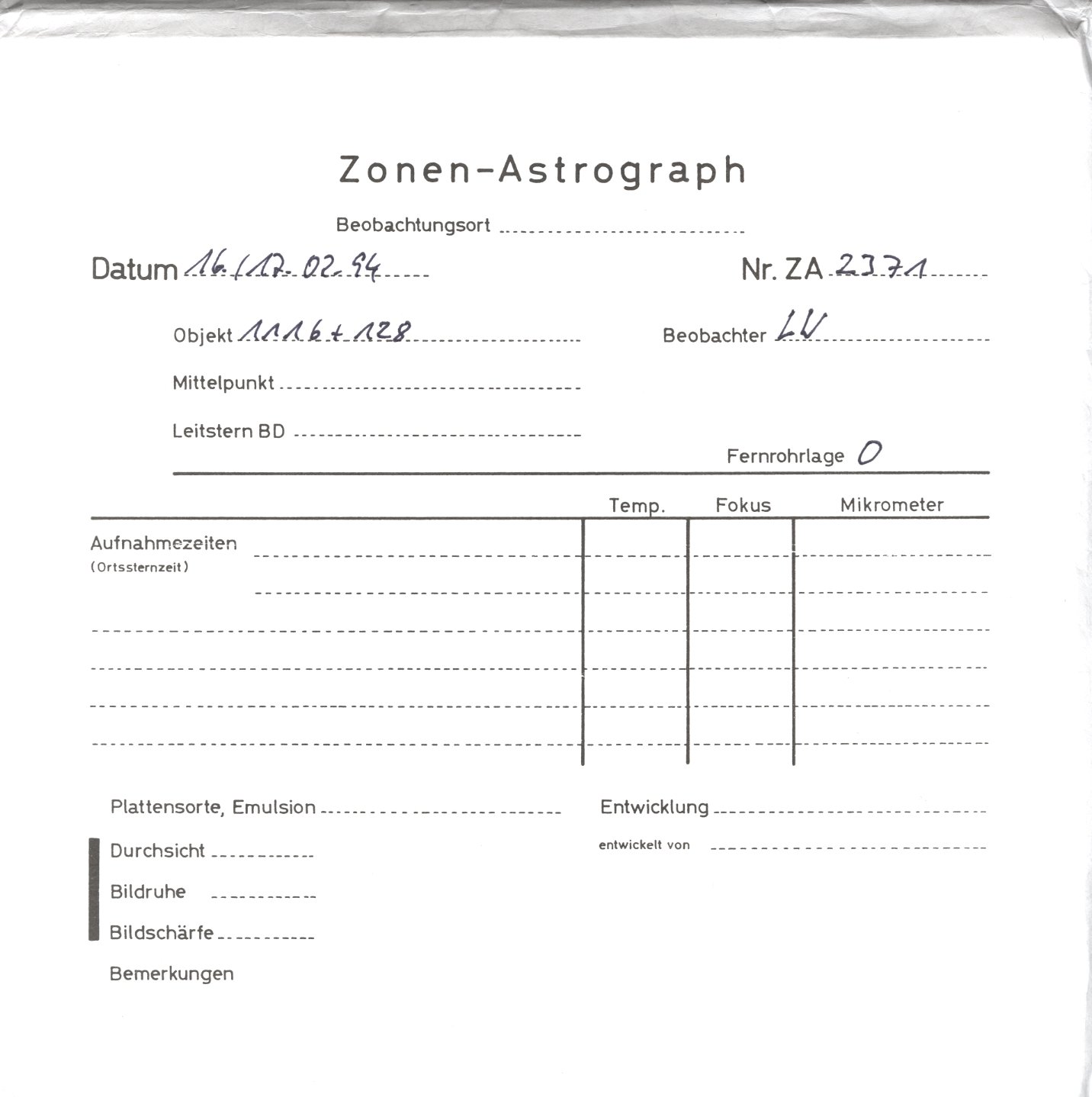 Plattenhuelle ZA02371