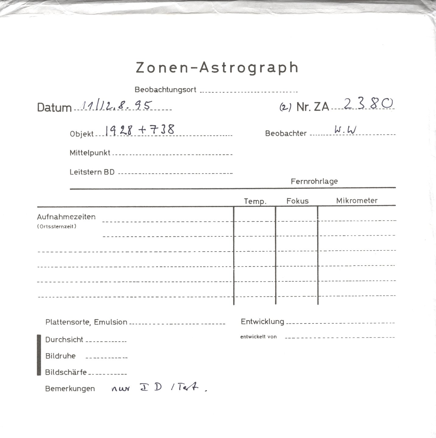Plattenhuelle ZA02380