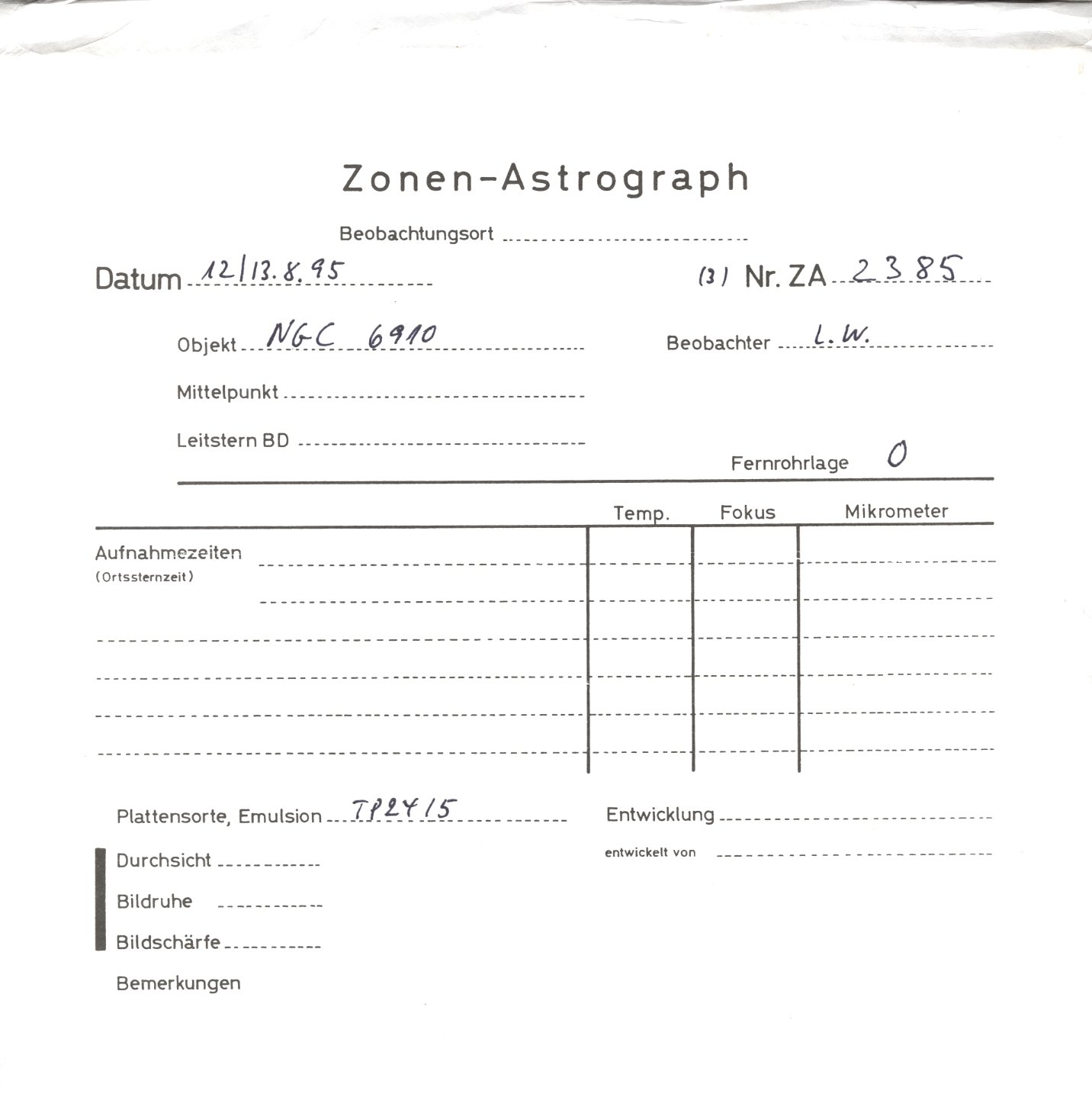 Plattenhuelle ZA02385
