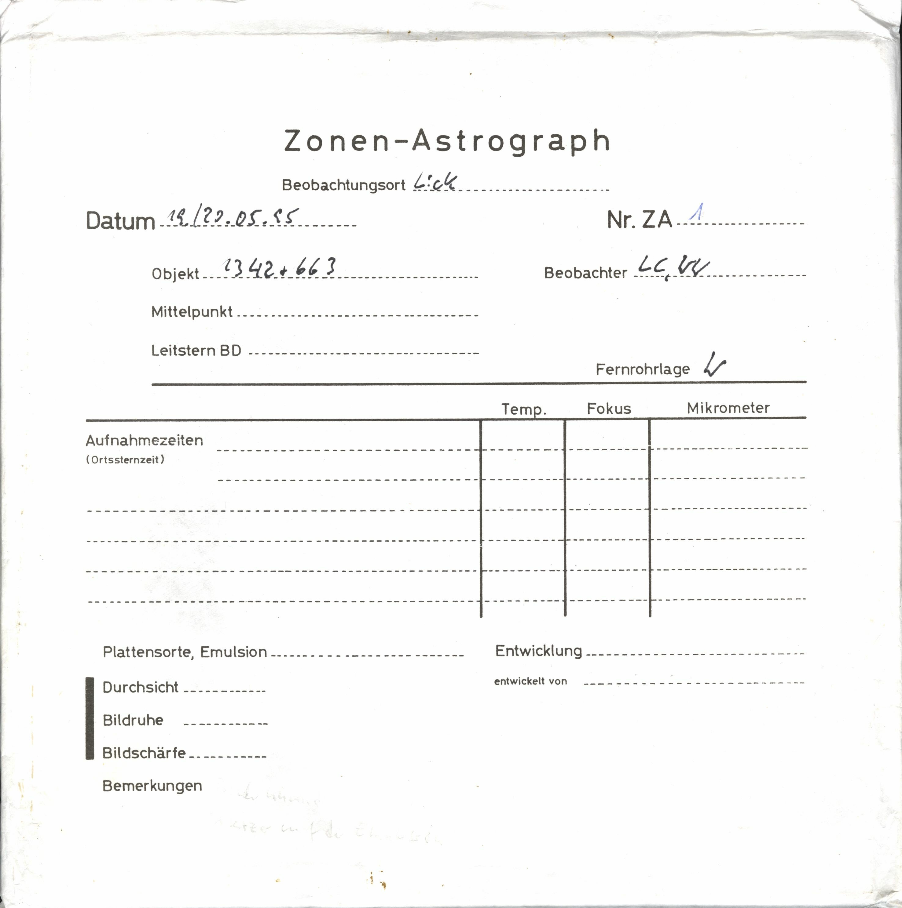 Plattenhuelle ZAL0001