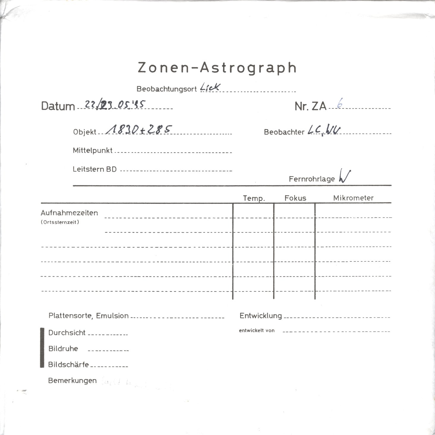 Plattenhuelle ZAL0006