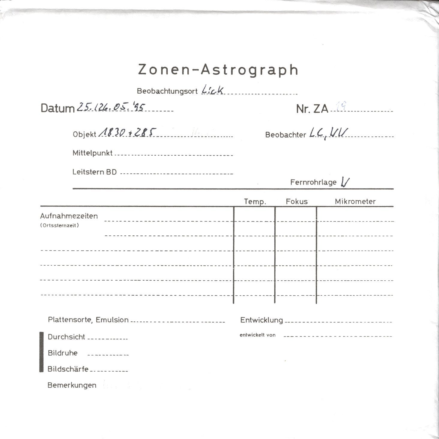 Plattenhuelle ZAL0019