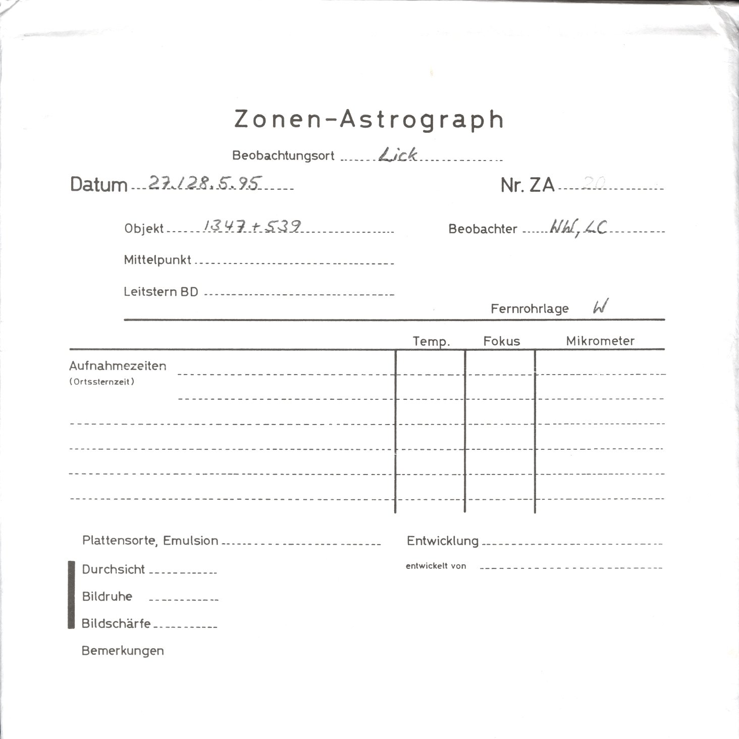 Plattenhuelle ZAL0020