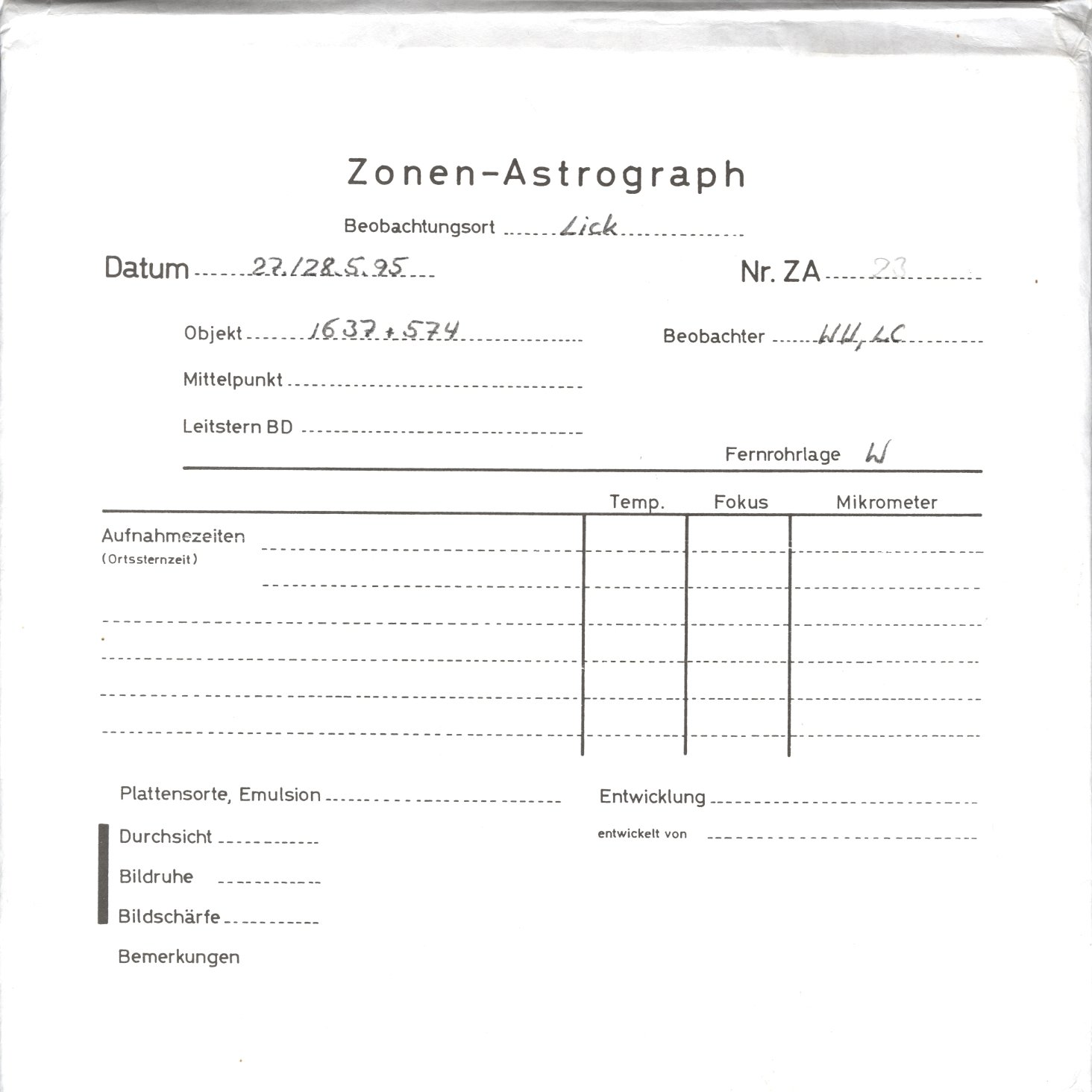 Plattenhuelle ZAL0023