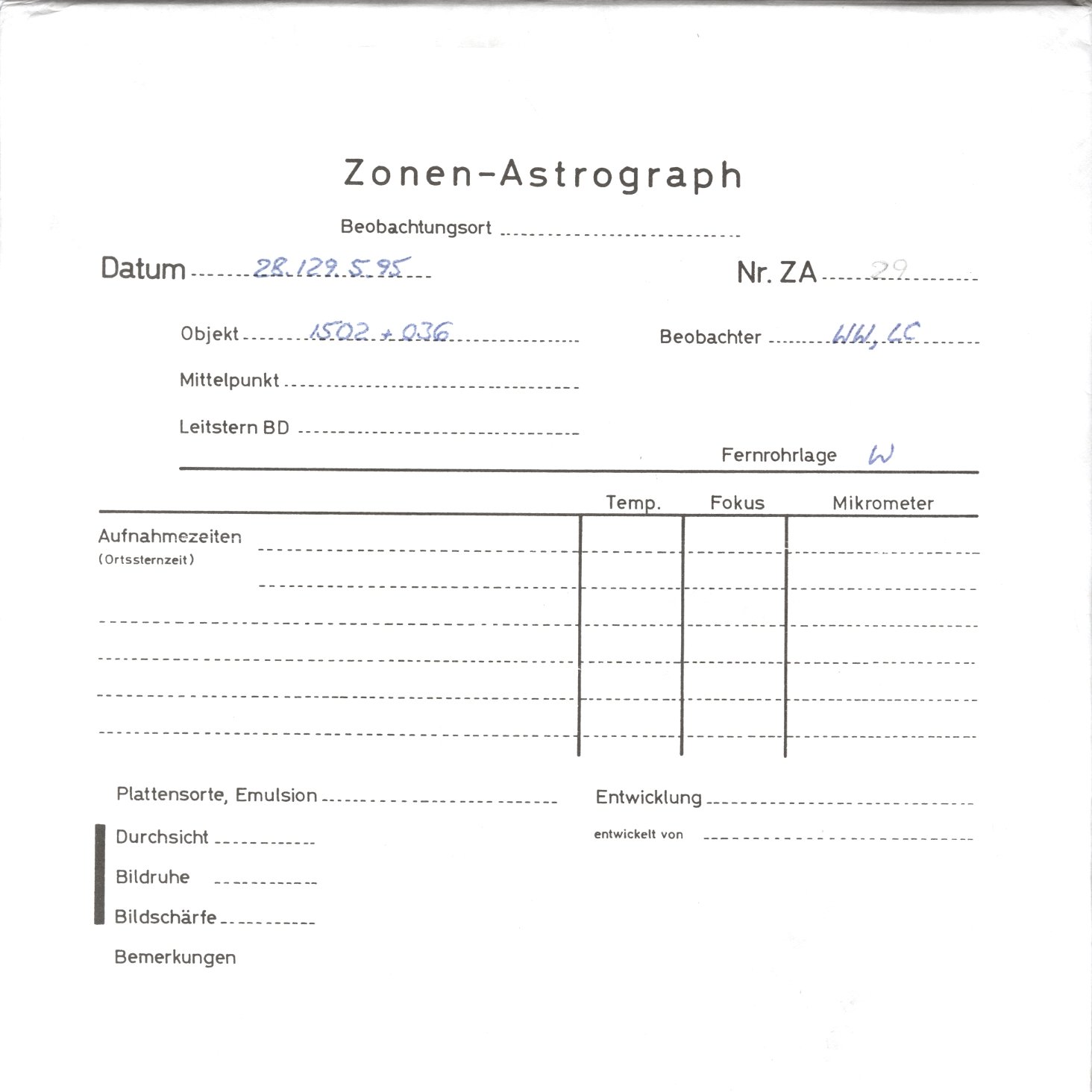 Plattenhuelle ZAL0029