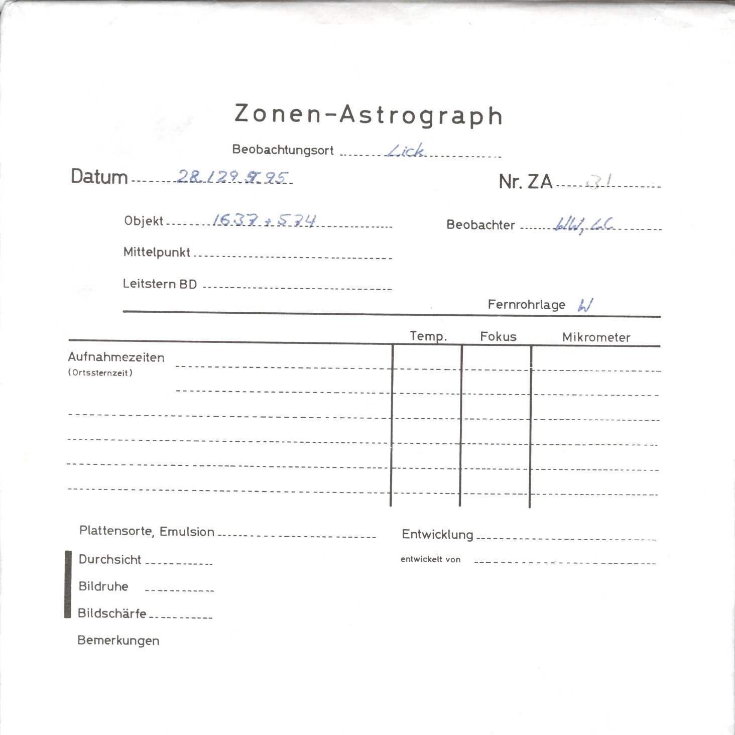 Plattenhuelle ZAL0031