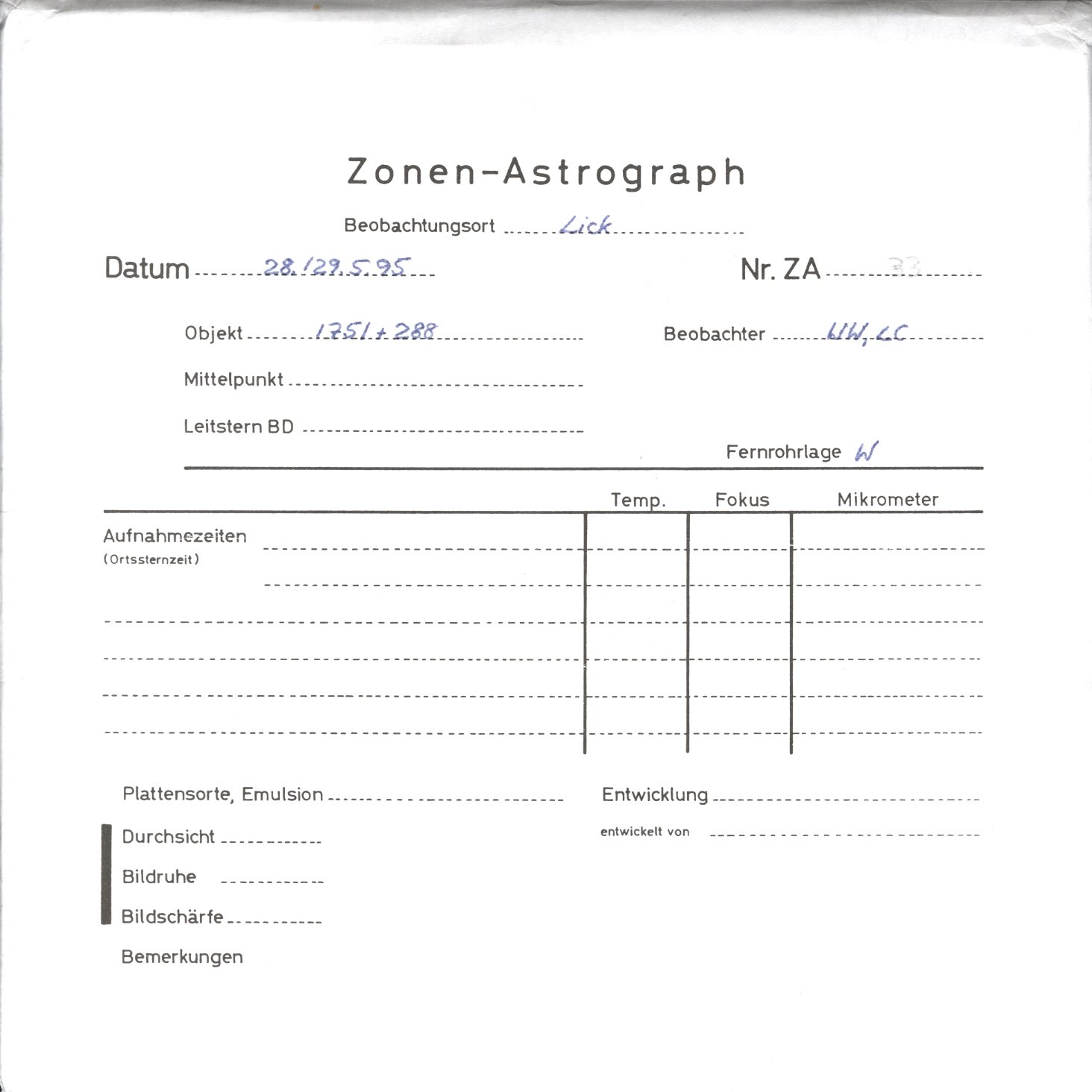 Plattenhuelle ZAL0033